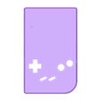 Clicker-Console-GameBoy-Top.stl Retro Gameboy Console Clicker inc Keyring