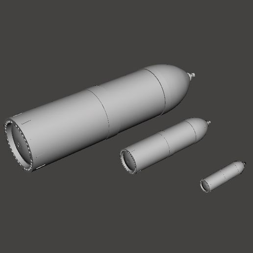 🐚 Sturmtiger ammo shell rocket rw l5 380 mm for WWII Dioramas・ STL File ...