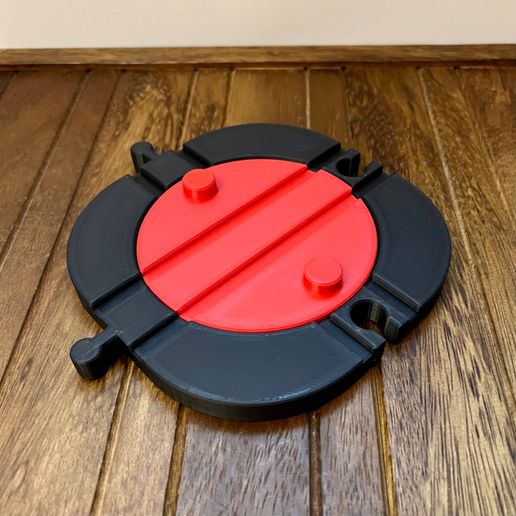 🚆 Train Track - Turntable - Compatible with BRIO and Others・Free STL ...
