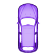 Body 1-24.stl ALFA ROMEO 147 5-DOOR 2009  (1/24) printable car body