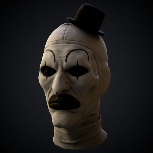 🎨 Terrifier (Art Head 2)・ STL File for 3D printing・Cults