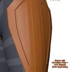 KR_Thigh_01.jpg Télécharger le fichier Armure de hanche/cuisse pour femme [KR] • Objet à imprimer en 3D, makerbak3d