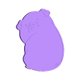 JG_Waddles_04_thick.stl Waddles - Kühlschrankmagnet