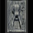 02.JPG STL file Toilet Sign - WC・Design to download and 3D print