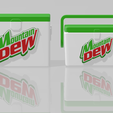 3.png Another 2 models Mountain Dew Vintage logo Ice Box Vintage Cooler for Scale Autos and Dioramas 2