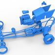 66.jpg Diecast Motore anteriore dragster vecchia scuola con V8 Scala 1:25