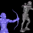 preview8.png Goblin archer model for 3D print