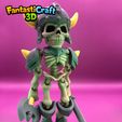 fantasticraft3d.jpg FANTASTICRAFT3D - SKELETON KNIGHT FLEXI - Model for 3D printing