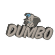 dumbo4.png Prénom LED À ASSEMBLER Dumbo