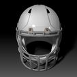 BPR_Composite26.jpg NFL Fottball Helmet Riddell Speed with Padding 3D Model