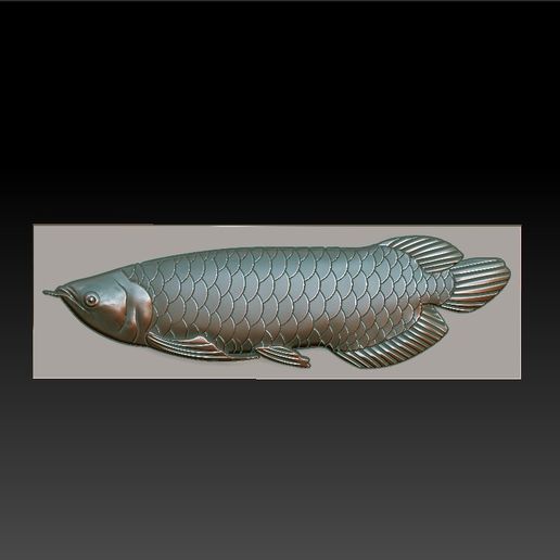 Arowana_fish2.jpg Download free STL file Arowana fish • 3D printer model, stlfilesfree