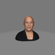 3.png Vin-Diesel- adam -bust/head/face ready for 3d printing