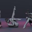 b234.jpg 11 models! Flexible girls warm up before a hot workout