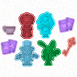 main.png Alice in Wonderland cookie cutter set of 8