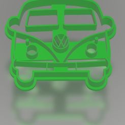 Combi.jpg STL file VW Combi - Cookie cutter / cookie cutter・Design to download and 3D print