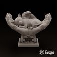 Render-Gato-FINAL2.jpg ESTATUA CONMEMORACION GATO EN MANOS STATUE MEMORIAL CAT IN HAND