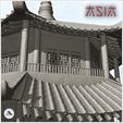 8.jpg Asian hexagonal pagoda with two floors (33) - Asia Terrain Clash of Katanas Tabletop RPG terrain China Korea