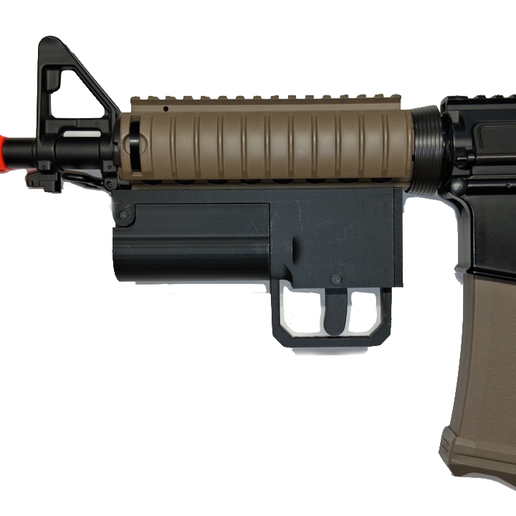 🔫 Airsoft Under barrel Shotgun・Free 3D File for 3D printing・Cults