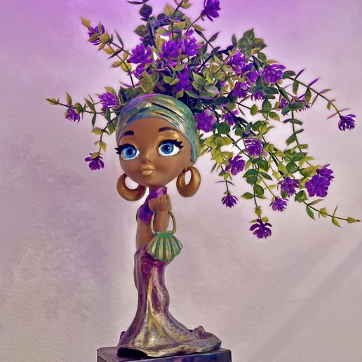 AFRO-DOLL-PLANTER-8.jpg AFRO DOLL PLANTER