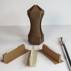 MkL-Fletching-Jig.jpg Archivo STL Plantilla Mk.L・Modelo para descargar y imprimir en 3D