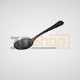 teaspoon_main1.jpg Tea Spoon - Teaspoon, Kitchen tool, Kitchen equipment, Cutlery, Food, dining cutlery, decoration, 3D Scan, STL File
