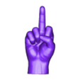middle_fingure_STL.stl middle finger 3D printable model