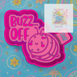 Cute-Cartoon-Bee.png Cute Cartoon Bee Set Mold Housing