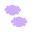 Cloud Face_left.stl Радужная копилка