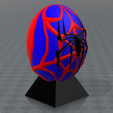 2.png Archivo STL gratuito Huevos de superhéroe de Spiderman・Design para impresora 3D para descargar