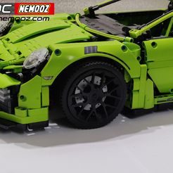 IMG_20211209_070149.jpg Fichier STL RIM LEGO TECHNIC PORSCHE 911 GT3 RS2・Design imprimable en 3D à télécharger