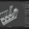 3.png N Scale Roof Tanks #2