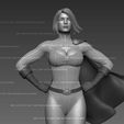 powergirl5.jpg Power Girl Fan Art Statue 3d Printable