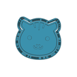 model.png animal face (15)  CUTTER AND STAMP, COOKIE CUTTER, FORM STAMP, COOKIE CUTTER, FORM