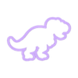 t-rex.stl CORTADORES DE GALLETA FOSIL