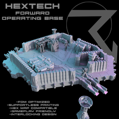 HEXTECH-Forward-Operating-Base-A.png HEXTECH - Forward Operating Base (Battletech Compatible Hex Terrain)