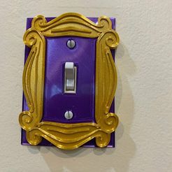 1d1fcc7b-a56a-48a2-84c9-cf7d75d7d6d5.jpeg Free STL file insert and backplate for Friends light switch cover by ChrisX35・Template to download and 3D print