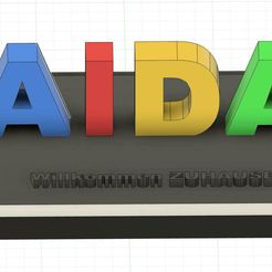 Free STL file AIDA Cruise LOGO ⚽ ・3D printable design to download・Cults