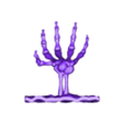 CO_Skull_Hand_Ornament_.stl Skeleton Hand Spooky Bony Hand / Halloween Ornament 🦴