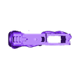 Reaper Lower w-snake.stl Reaper AR 15 Lower receiver with Skull and Snake M16 M4 AR14 AR9