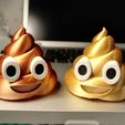multiturd2.jpg Free STL file Pile of Poo Emoji multi-part high-poly・Design to download and 3D print