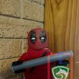IMG_4410.jpg DeadPool Paper Towel Holder for the Kitchen BBQ and home