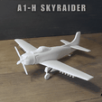 b3.png Douglas A1-H SKYRAIDER - 1/44 scale model