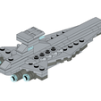 24_4x.png Brick Republic Venator (5 fois plus grand que les pièces LEGO originales)