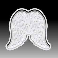 Wings-VACUUM-PIECE.jpg Archivo STL MOLDE BOMBA BAÑO ALAS・Diseño imprimible en 3D para descargar