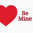 Screenshot-2025-02-02-164201.png Be Mine Heart STL-Datei - 3D-Druckbare Valentinstag Design