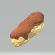 e1.png Dessert Miniature - Chocolate Eclair 1:12 Scale Photo Scan Realistic Miniature