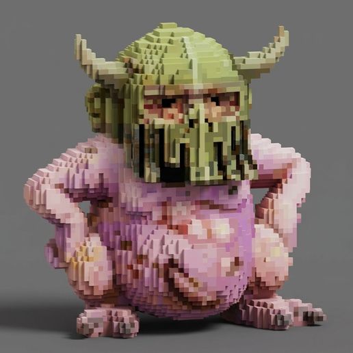 Voxeling 3D model