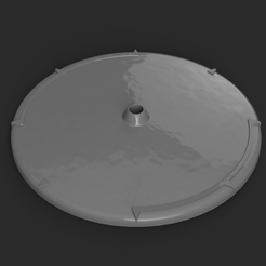 Cult-BFG-Base-60mm_v2.png Free STL file BFG Base 60mm_v2 (supported)・3D printing template to download