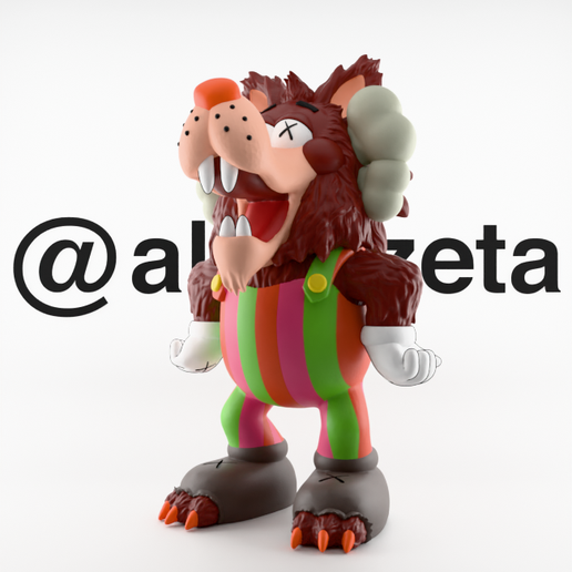 👹 Kaws Monster Cereals Series Franken Berry, Boo Berry, Count