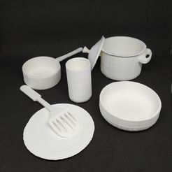 IMG_20211106_164118.jpg Download STL file Dinette kitchen set • Model to 3D print, Neylips